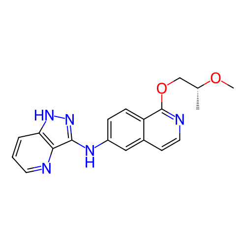 Chemical structure of BindingDB Monomer ID 490645