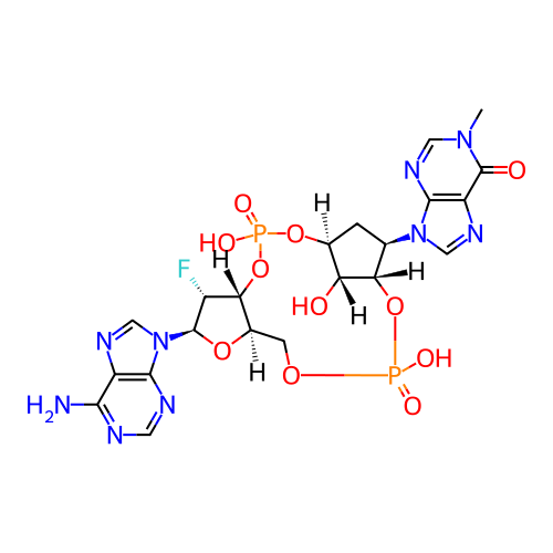 Chemical structure of BindingDB Monomer ID 490784