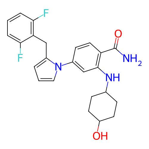Chemical structure of BindingDB Monomer ID 490826