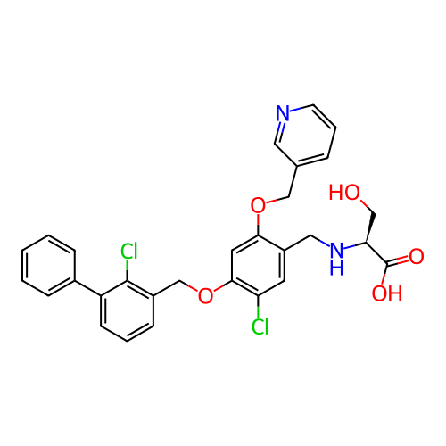 Chemical structure of BindingDB Monomer ID 491040
