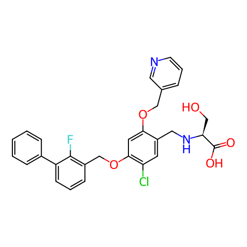 Chemical structure of BindingDB Monomer ID 491041