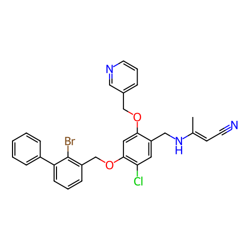 Chemical structure of BindingDB Monomer ID 491045