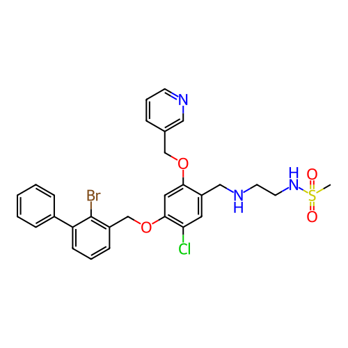 Chemical structure of BindingDB Monomer ID 491047