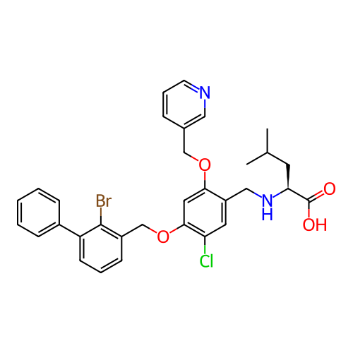 Chemical structure of BindingDB Monomer ID 491051