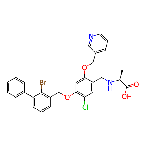 Chemical structure of BindingDB Monomer ID 491056