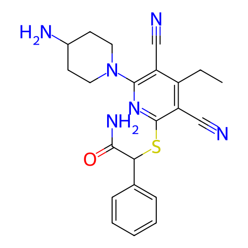 Chemical structure of BindingDB Monomer ID 491199