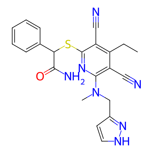 Chemical structure of BindingDB Monomer ID 491385