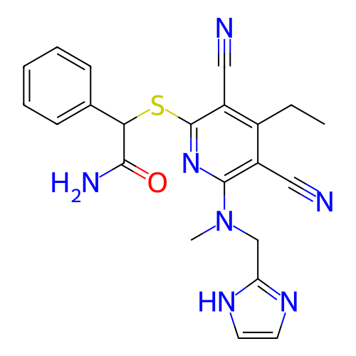 Chemical structure of BindingDB Monomer ID 491393