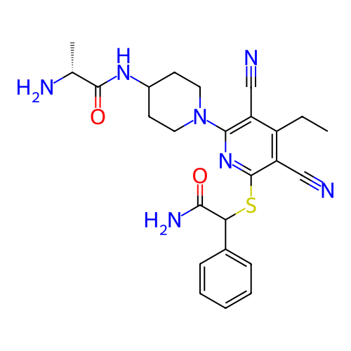 Chemical structure of BindingDB Monomer ID 491395