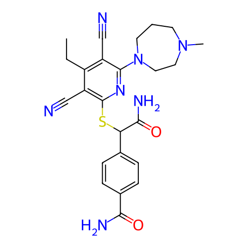 Chemical structure of BindingDB Monomer ID 491397