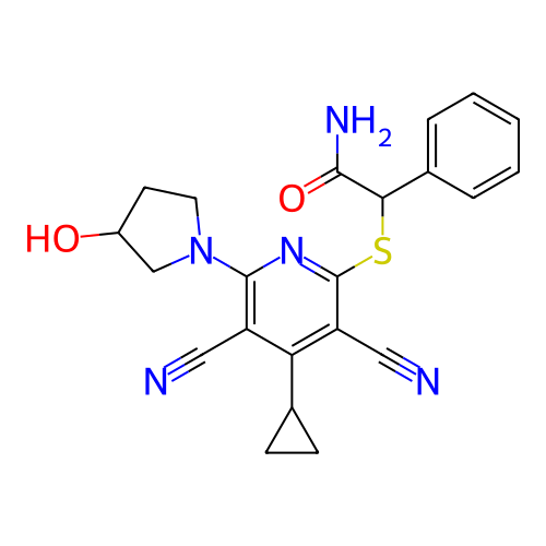 Chemical structure of BindingDB Monomer ID 491398