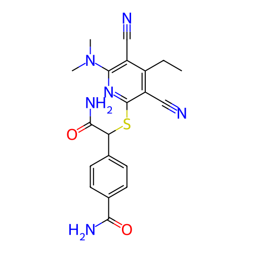 Chemical structure of BindingDB Monomer ID 491404