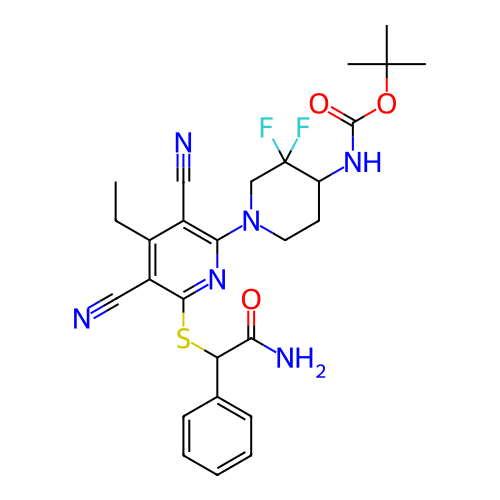 Chemical structure of BindingDB Monomer ID 491412