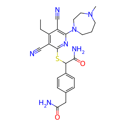 Chemical structure of BindingDB Monomer ID 491426