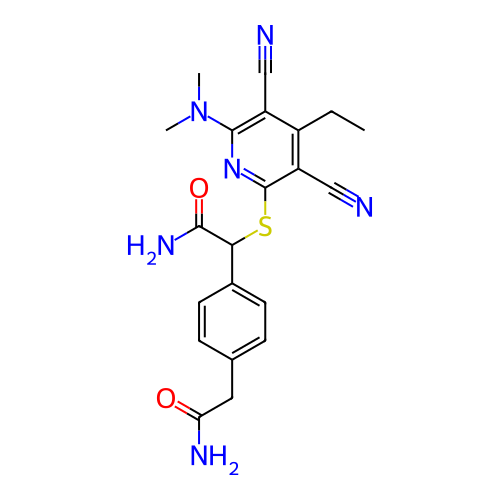 Chemical structure of BindingDB Monomer ID 491427