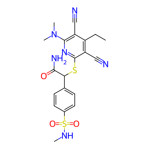 Chemical structure of BindingDB Monomer ID 491428