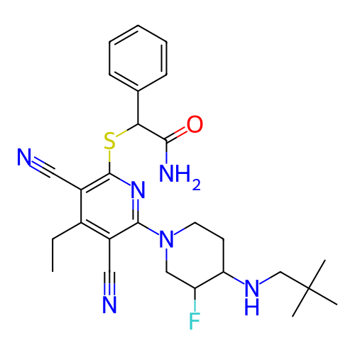Chemical structure of BindingDB Monomer ID 491435