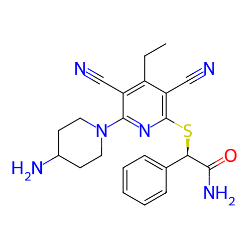 Chemical structure of BindingDB Monomer ID 491438