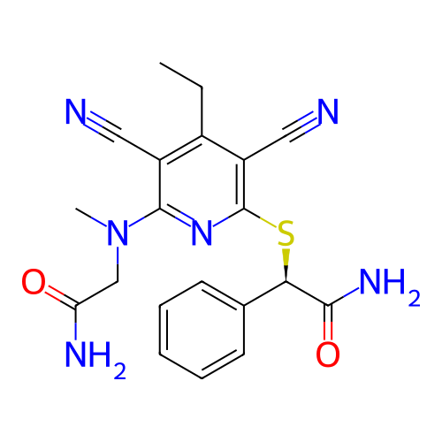 Chemical structure of BindingDB Monomer ID 491439