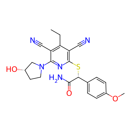 Chemical structure of BindingDB Monomer ID 491448