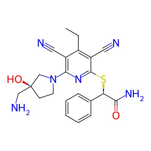 Chemical structure of BindingDB Monomer ID 491449