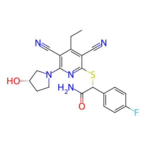 Chemical structure of BindingDB Monomer ID 491451