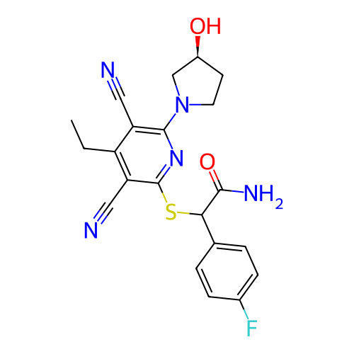 Chemical structure of BindingDB Monomer ID 491453