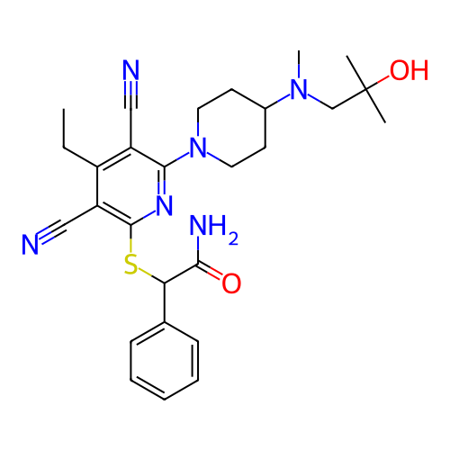 Chemical structure of BindingDB Monomer ID 491461