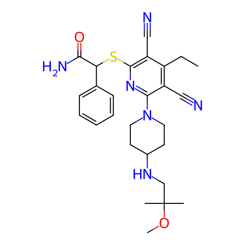 Chemical structure of BindingDB Monomer ID 491463