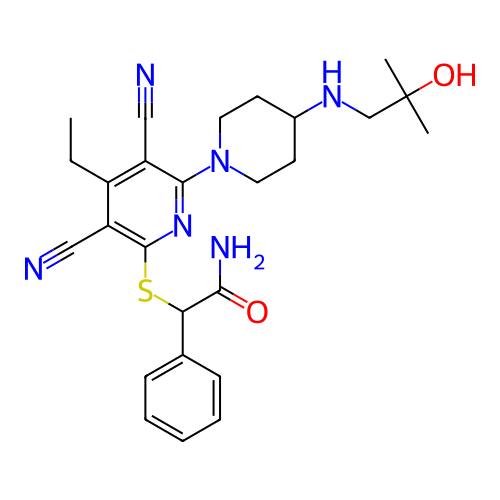 Chemical structure of BindingDB Monomer ID 491464