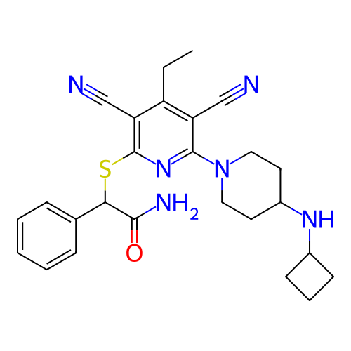 Chemical structure of BindingDB Monomer ID 491465