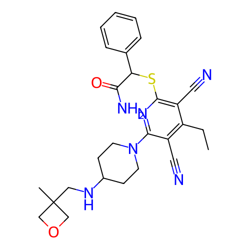 Chemical structure of BindingDB Monomer ID 491466