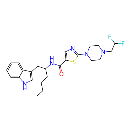 Chemical structure of BindingDB Monomer ID 491845