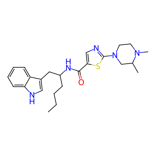 Chemical structure of BindingDB Monomer ID 491848