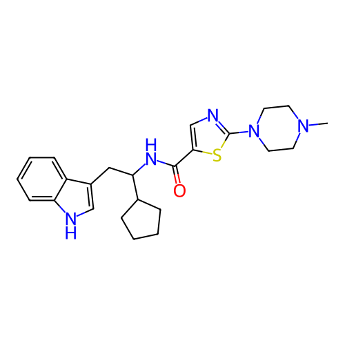 Chemical structure of BindingDB Monomer ID 491852