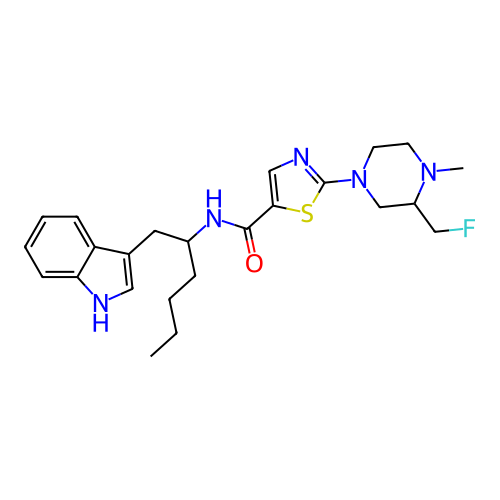 Chemical structure of BindingDB Monomer ID 491854