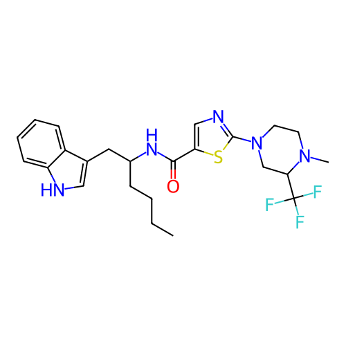 Chemical structure of BindingDB Monomer ID 491858