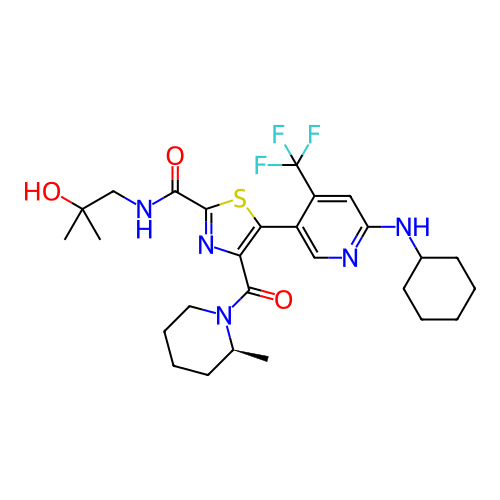 Chemical structure of BindingDB Monomer ID 491867