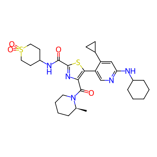Chemical structure of BindingDB Monomer ID 491934