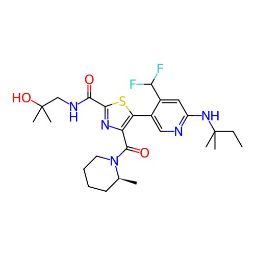 Chemical structure of BindingDB Monomer ID 491954