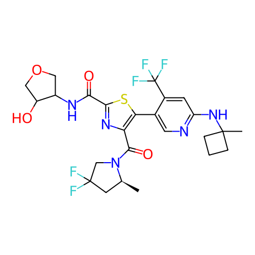 Chemical structure of BindingDB Monomer ID 492041