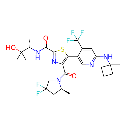 Chemical structure of BindingDB Monomer ID 492054