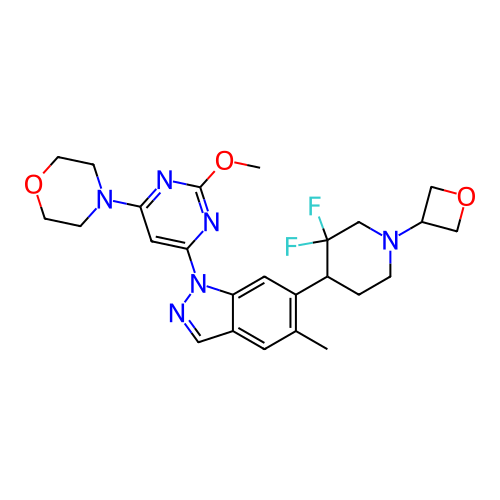 Chemical structure of BindingDB Monomer ID 492320