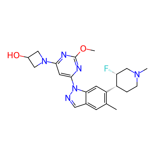 Chemical structure of BindingDB Monomer ID 492329