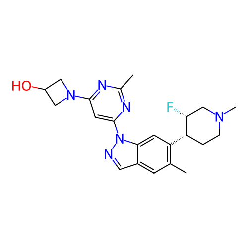 Chemical structure of BindingDB Monomer ID 492349