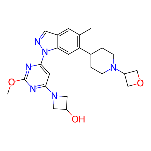 Chemical structure of BindingDB Monomer ID 492389