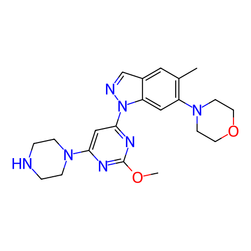 Chemical structure of BindingDB Monomer ID 492390