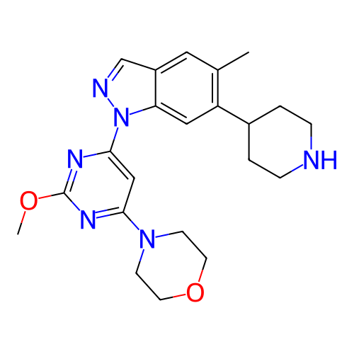 Chemical structure of BindingDB Monomer ID 492394