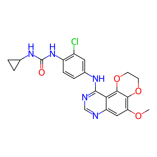 Chemical structure of BindingDB Monomer ID 492606