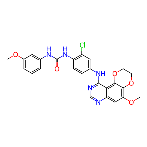 Chemical structure of BindingDB Monomer ID 492608